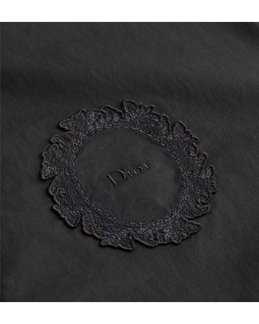 Dior Black Zip-Up Shirt for men