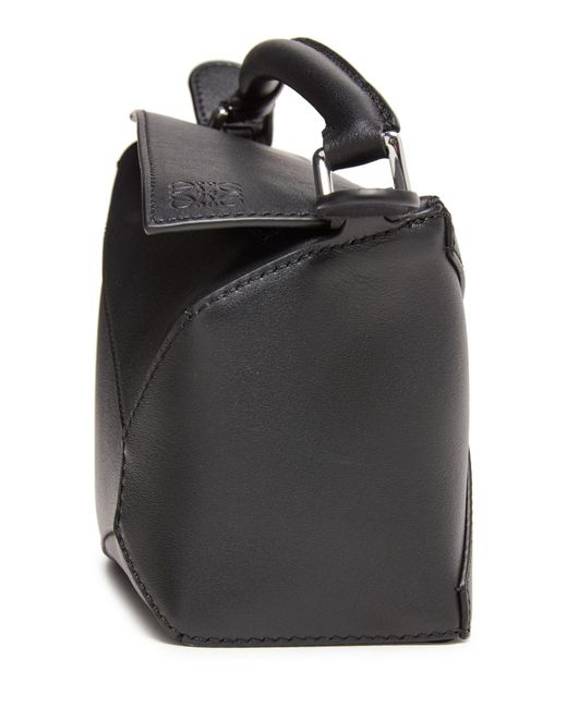 Loewe Black Puzzle Edge Mini Bag