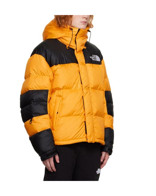 The North Face Orange Hmlyn Baltoro Logo-Print Jacket for men