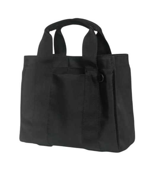 Moschino Black Top Handle Shoulder Bag