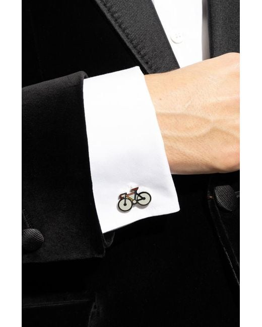 Paul Smith White Cufflinks for men