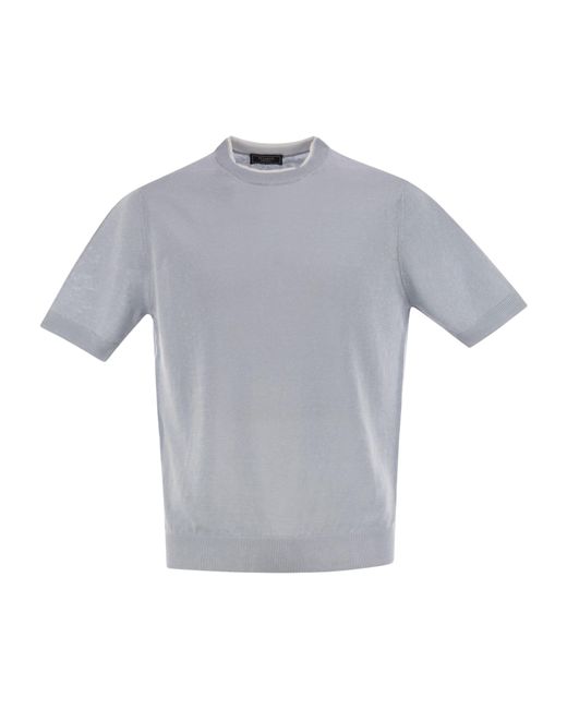 Peserico Gray T-Shirt for men