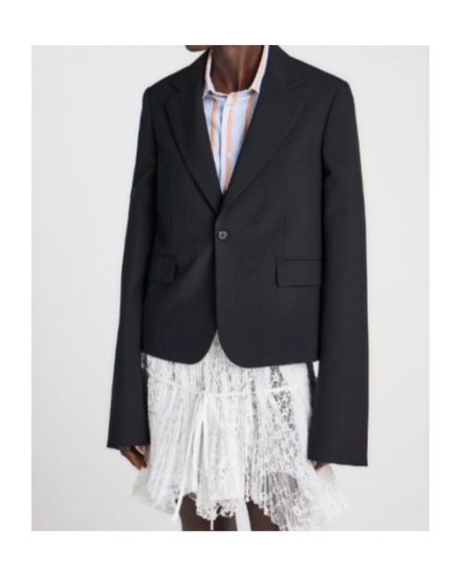 J.W. Anderson Blue Bell Sleeve Jacket