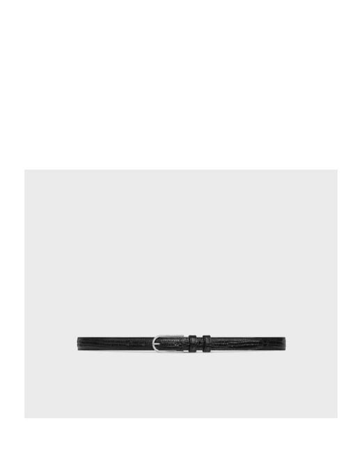 Céline White Bc-18 20Mm Belt for men