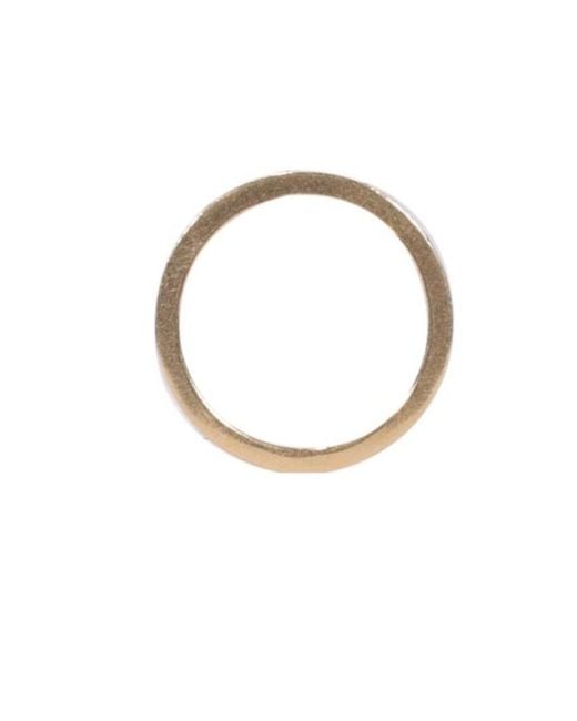 Maison Margiela White Numbers-Motif Ring for men