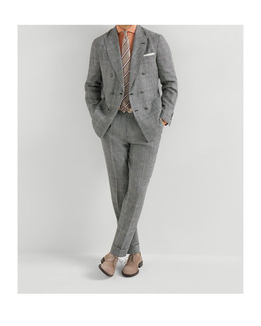 Brunello Cucinelli Brown Reversed Derbys for men