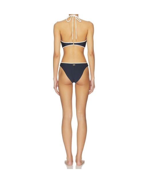 Cult Gaia Blue One-Piece Swimsuit