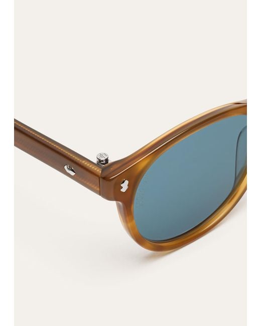 Loro Piana Blue Maremma Sunglasses for men