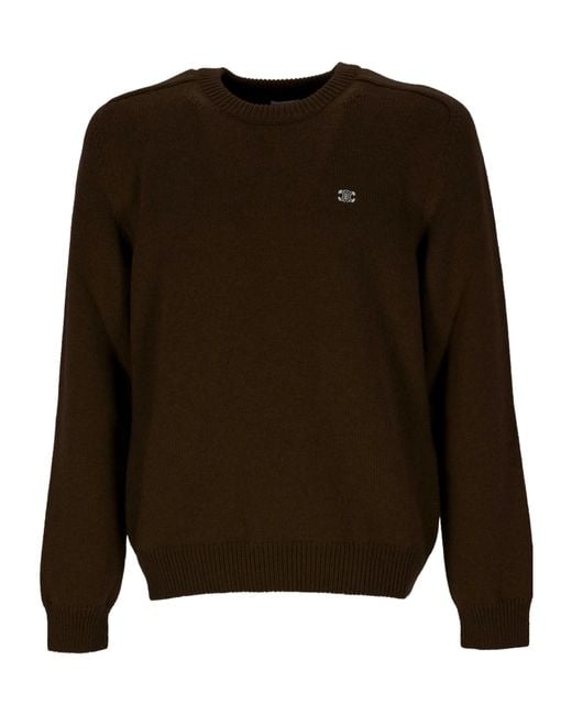 Céline Brown Crew Neck Sweater for men