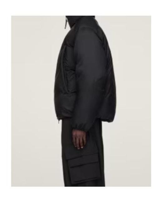 Y-3 Black Puffer Jacket for men