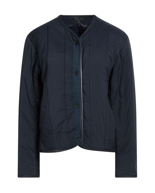 Rag & Bone Blue Shell Jacket