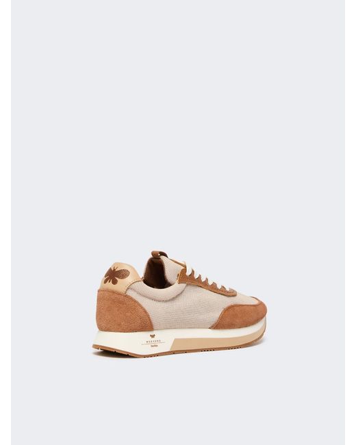 Weekend by Maxmara Pink Low-Top Sneakers