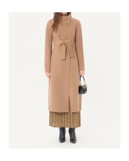 Valentino Natural Double-Kashmir Coat