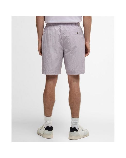 Barbour Blue Logo-Detail Shorts for men