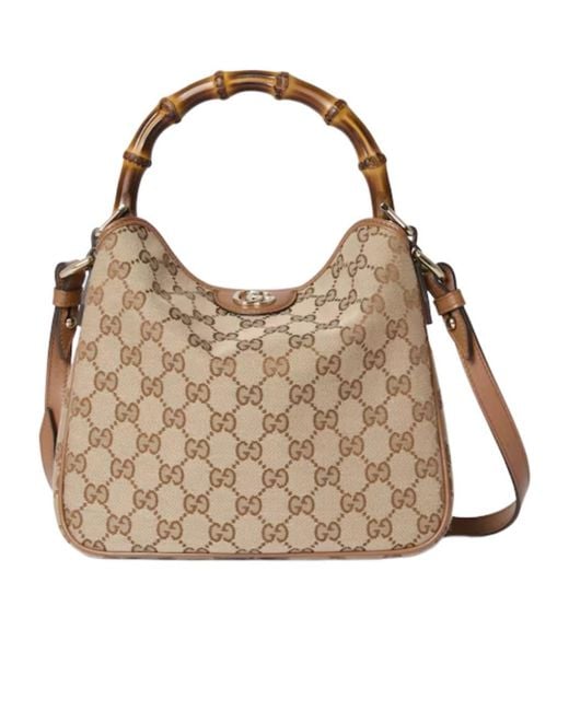 Gucci Brown Diana Small Shoulder Bag