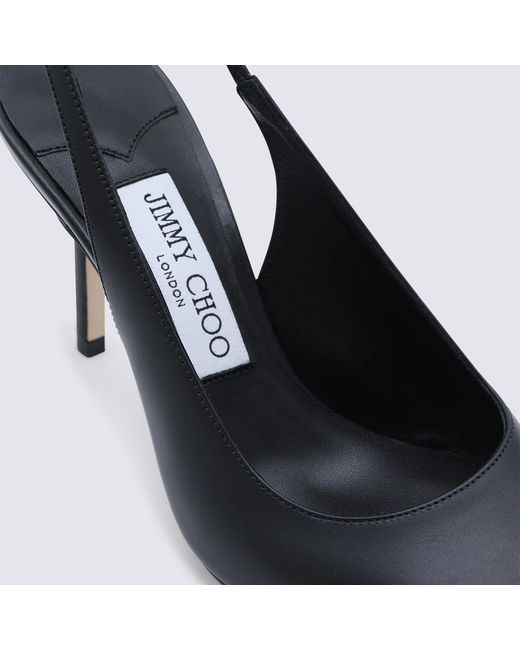 Jimmy Choo Blue Lovesb 85 Slingback Pumps