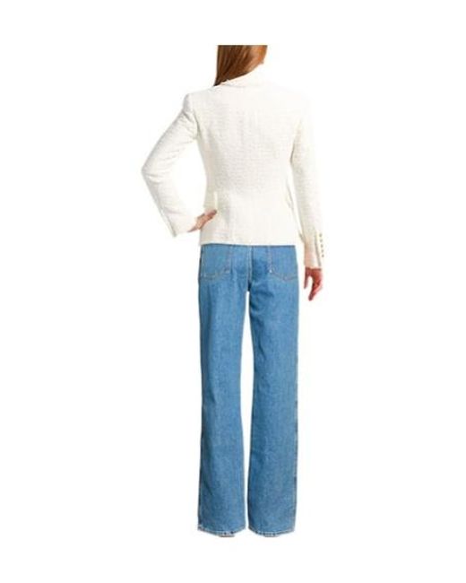 Burberry Blue Straight-Leg Jeans