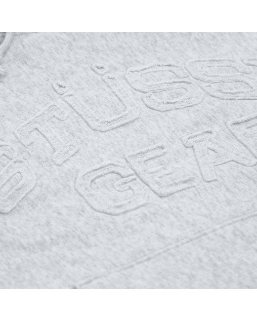 Stussy White Long-Sleeved Sweatshirt for men