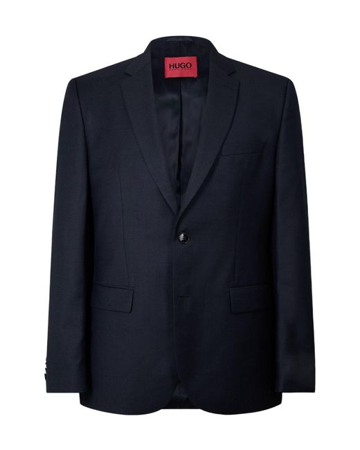 Boss Blue Single Breasted Blazer for men
