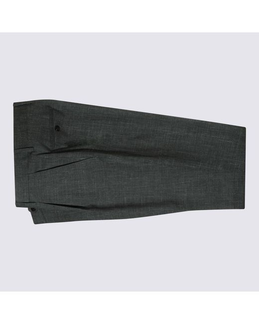 Lardini Black Slim Fit Suit for men