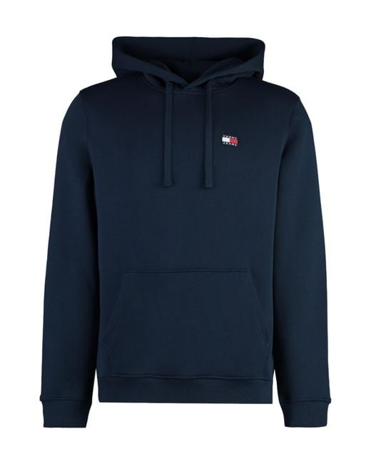 Tommy Hilfiger Blue Tommy Jeans Hooded Pullover for men