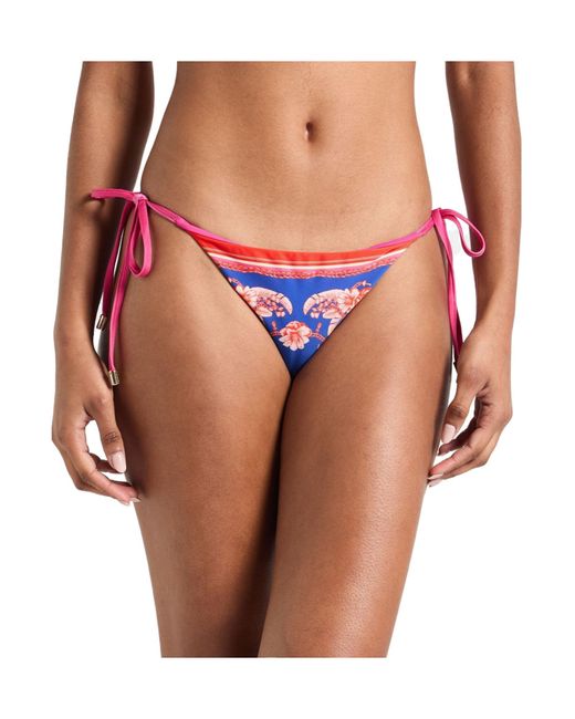 Farm Rio Pink Floral Bikini Bottoms