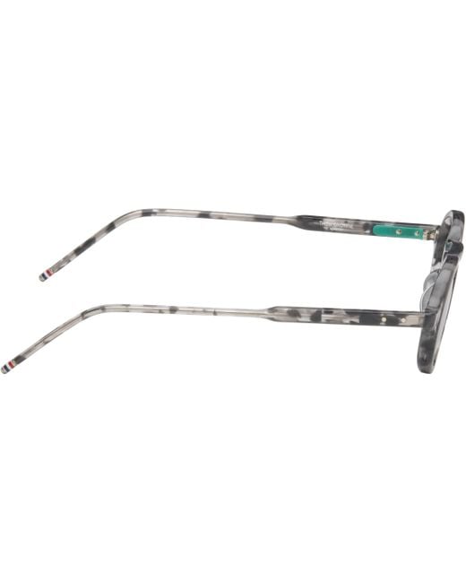 Thom Browne Black Round Sunglasses for men