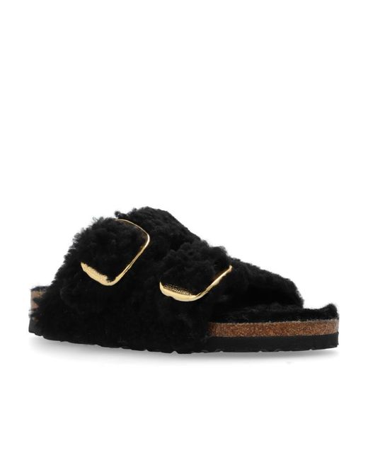Birkenstock Black Arizona Big Buckle Sandals
