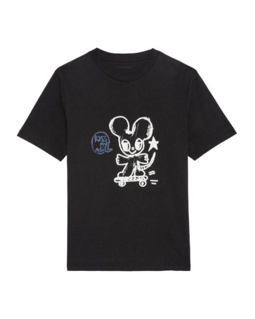 Zadig & Voltaire Black Edwin T-Shirt