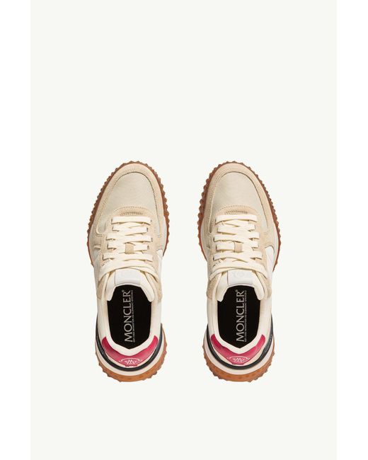 Moncler Pink City Trek Low-Top Sneakers