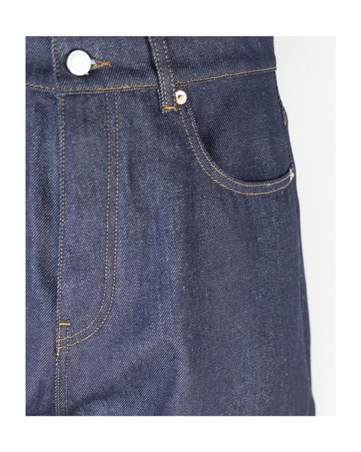 Drole de Monsieur Blue Baggy Jeans for men