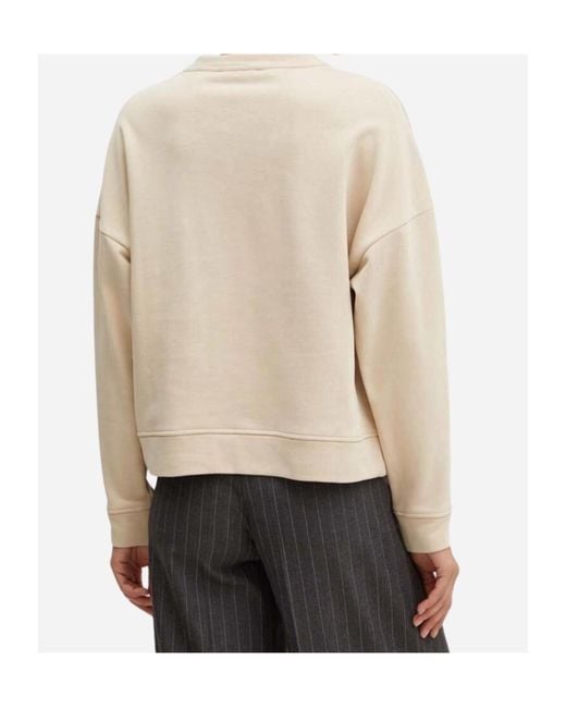 Weekend by Maxmara Natural Danubio Crewneck Sweatshirt