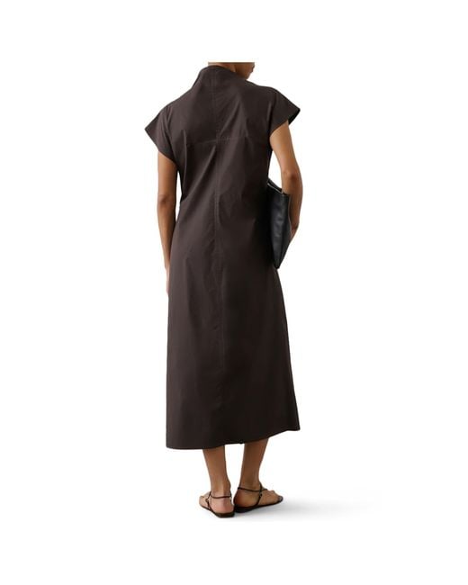 Soeur Brown Foggia Midi Dress