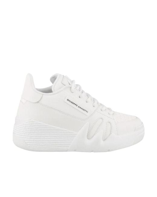 Giuseppe Zanotti White Zegna Stores