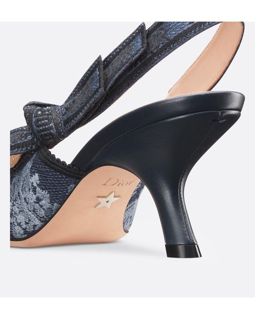 Dior Blue J'A Slingback Pump