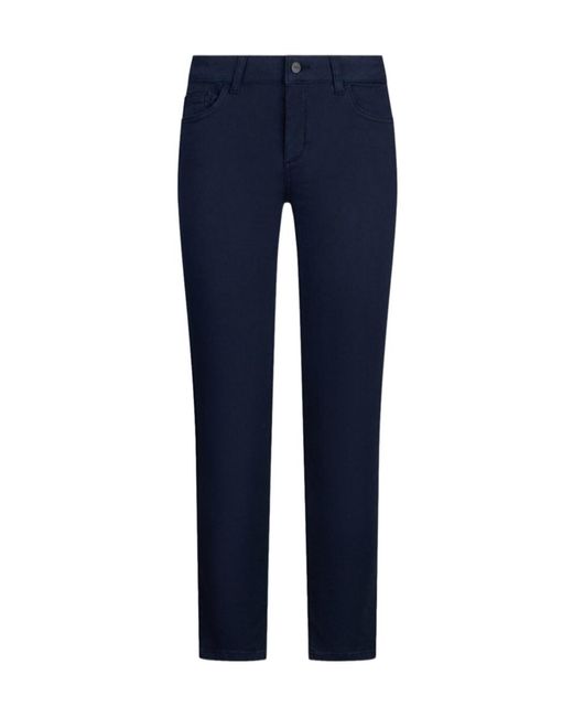 Liu Jo Blue Cotton Trousers