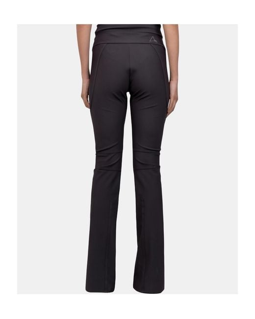 Roa Blue Casual Pants With Slits