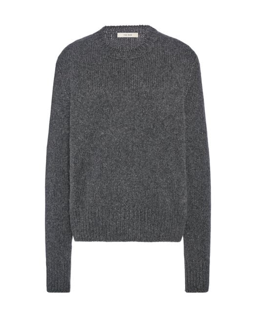 The Row Gray Long-Sleeved Sweater