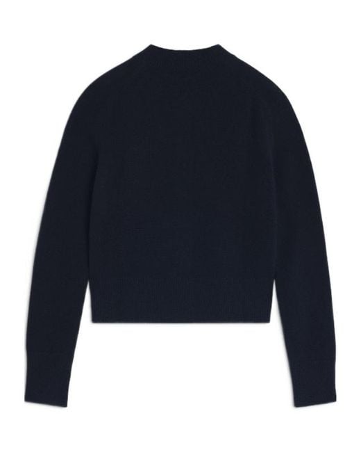 Maison Kitsuné Blue Maison Kitsuné Baby Fox Fitted Cardigan