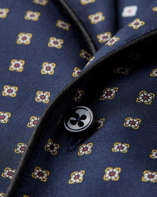 Saint Laurent Blue Pajama Top