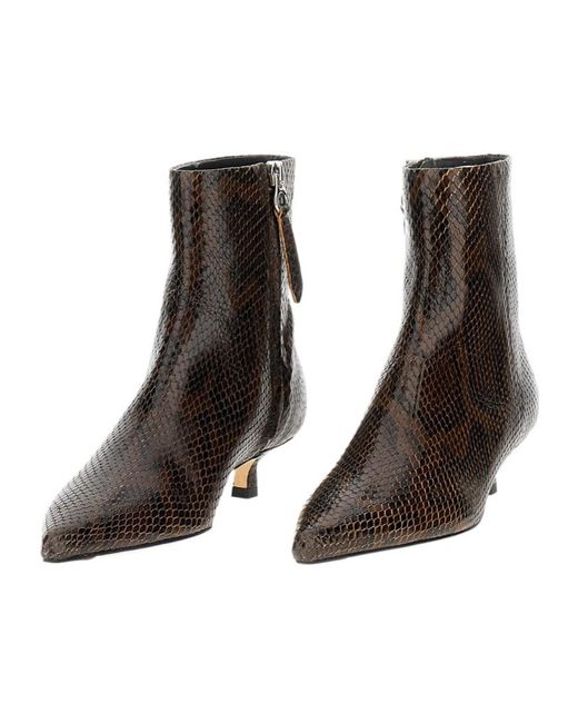 Aeyde Brown Sofie Ankle Boots