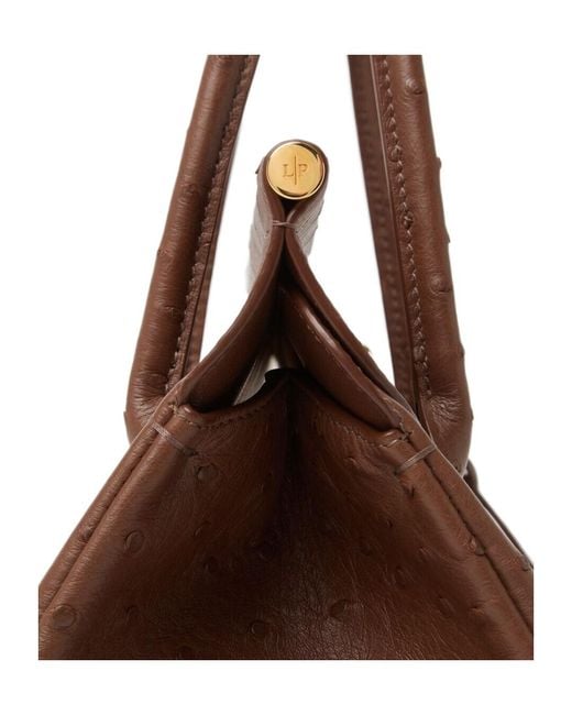 Loro Piana Brown Loom Bag L25