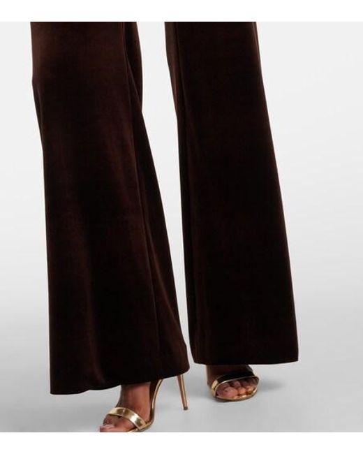 Galvan Multicolor Vesper Velvet Jumpsuit