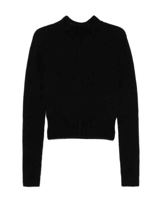 Rick Owens Black Headon Sweater
