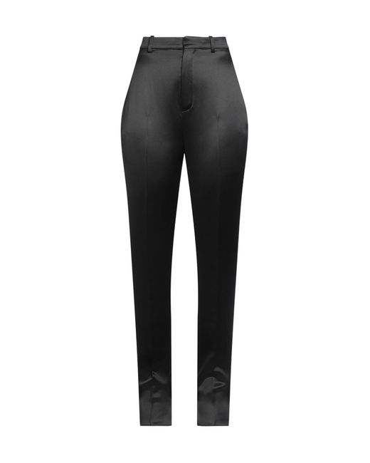 Saint Laurent Black Conical Trousers