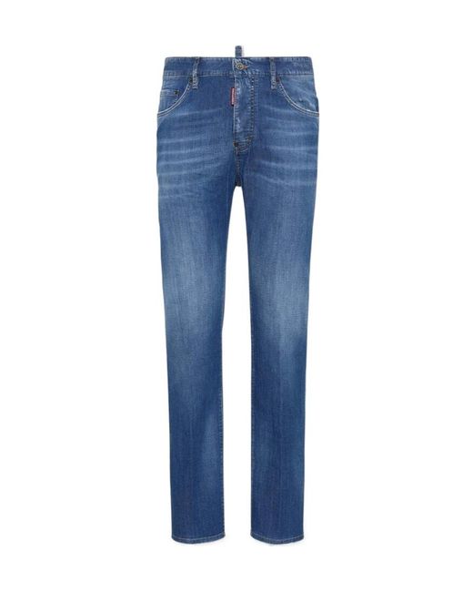 DSquared² Summer Lovers 642 Medium Wash Jeans in Blue for