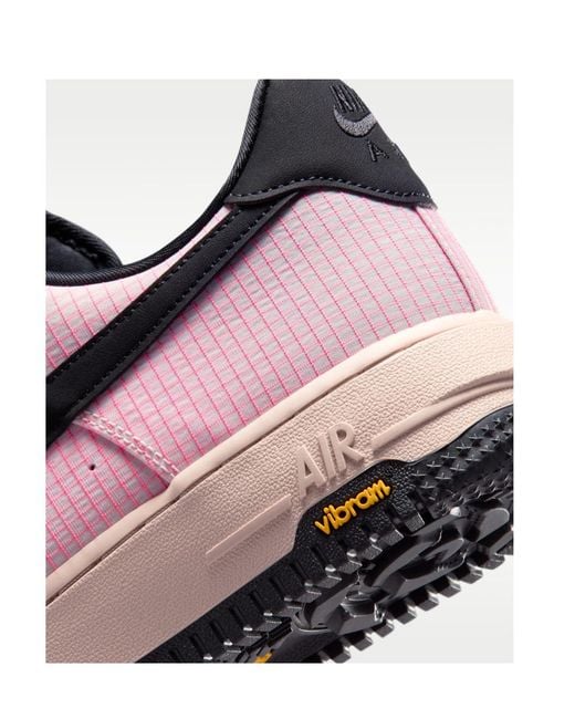 Nike Pink Air Force 1 07 Lx Vibram Low-Top Sneakers for men
