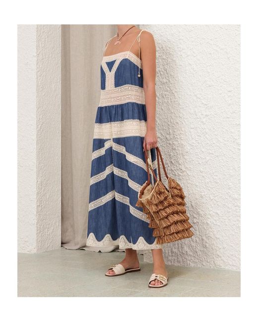 Zimmermann Blue Awaken Dress
