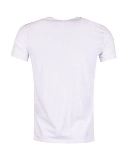 Armani Jeans Blue Short-Sleeved T-Shirt for men