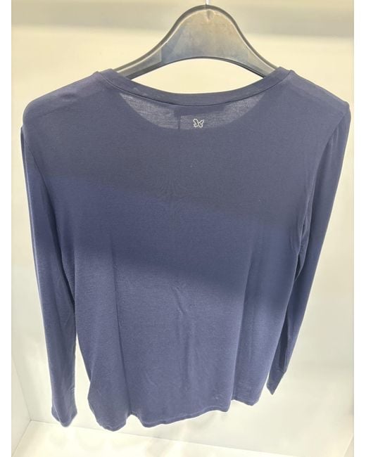 Weekend by Maxmara Blue Long-Sleeved T-Shirt